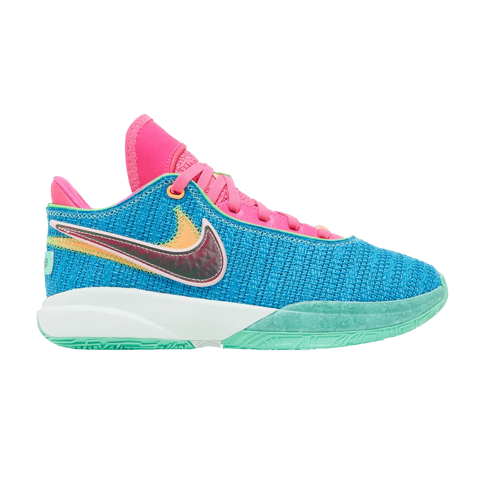 Кроссовки Nike LeBron 20 GS 'Laser Blue'