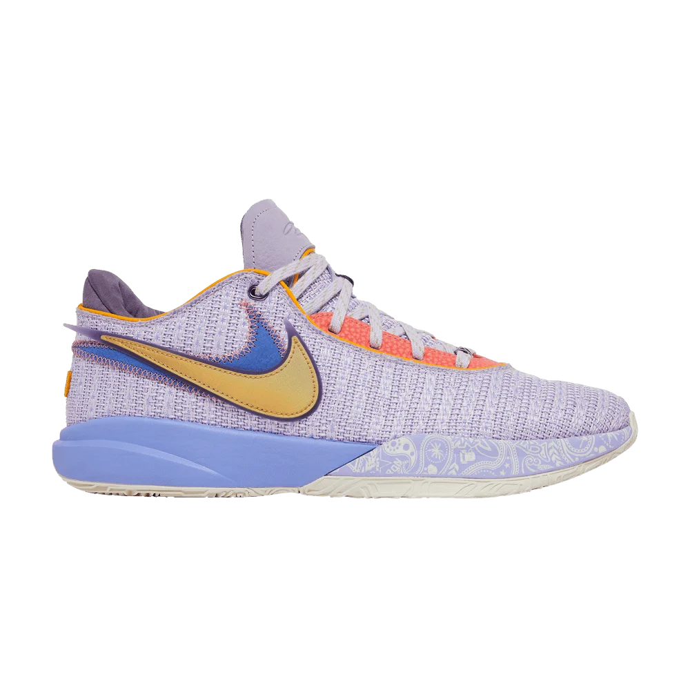 Кроссовки Nike LeBron 20 'Purple And Gold'