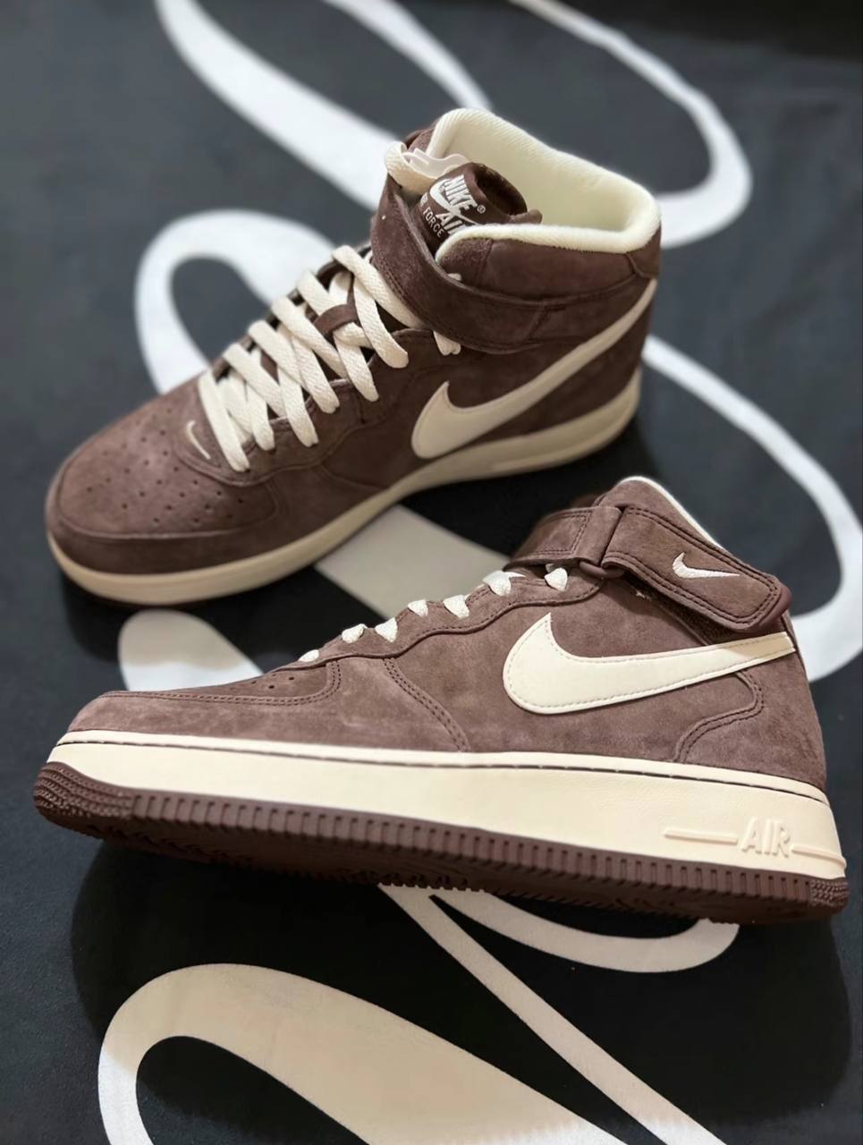 Кроссовки Nike Air Force 1 Mid Chocolate
