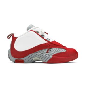 White/Red/Flat Grey