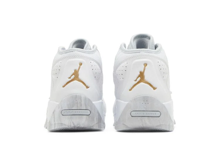 Кроссовки Air Jordan Zion 2 TB 'White Metallic Gold'