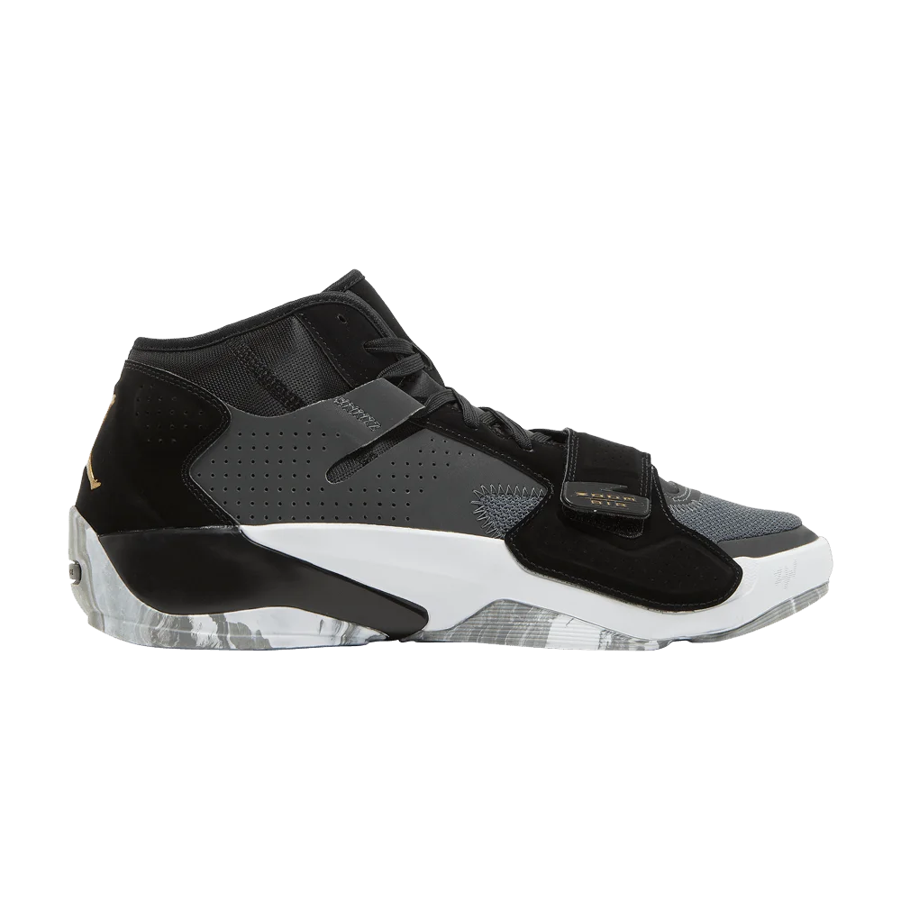Кроссовки Air Jordan Zion 2 TB 'Black Metallic Gold'