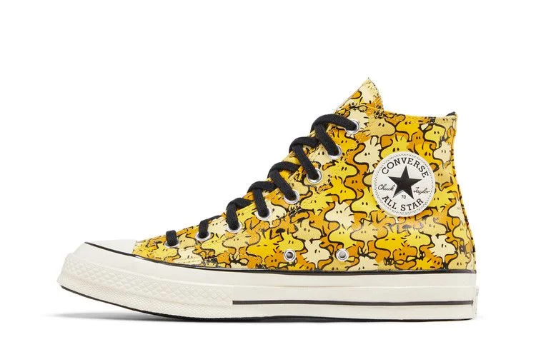 Кроссовки Peanuts x Converse Chuck 70 High 'Woodstock Camo'