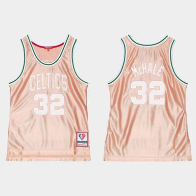 1985-86-Boston-Celtics-32-Kevin-McHale-75th-Anniversary-Rose-Gold-Jersey