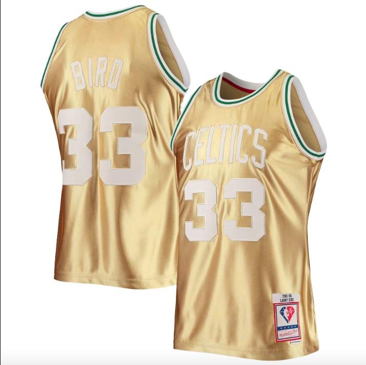 1985-86-boston-celtics-33-larry-bird-75th-anniversary-hardwood-gold-jersey