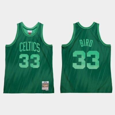 1985-86-Boston-Celtics-33-Larry-Bird-Green-Monochrome-Jersey-1