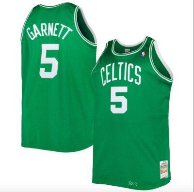 2007-08-Boston-Celtics-5-Kevin-Garnett-Big-Tall-Kelly-Green-Jersey