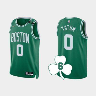 2022-23-Boston-Celtics-0-Jayson-Tatum-Kelly-Green-Retired-Number-Jersey