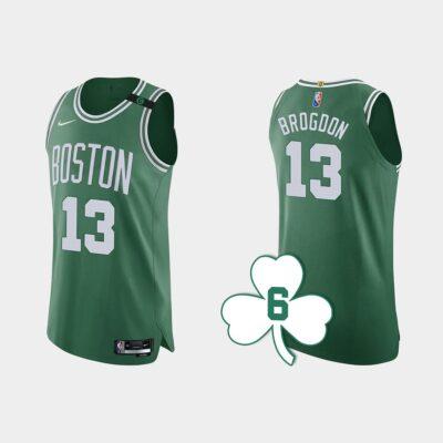 2022-23-Boston-Celtics-13-Malcolm-Brogdon-Green-Authentic-Retired-Number-Jersey