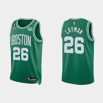 2022-23-Boston-Celtics-26-Jake-Layman-Icon-Kelly-Green-Jersey-