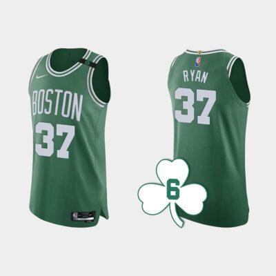 2022-23-Boston-Celtics-37-Matt-Ryan-Green-Authentic-Retired-Number-Jersey