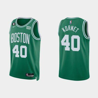2022-23-Boston-Celtics-40-Luke-Kornet-Icon-Kelly-Green-Jersey