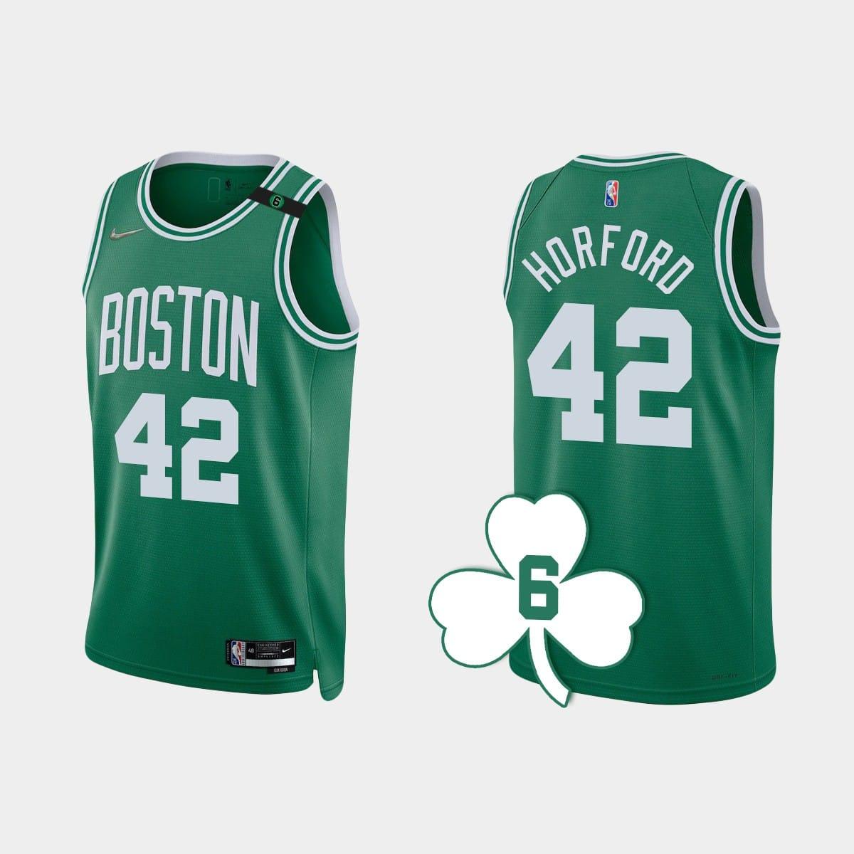 2022-23-boston-celtics-42-al-horford-kelly-green-retired-number-jersey