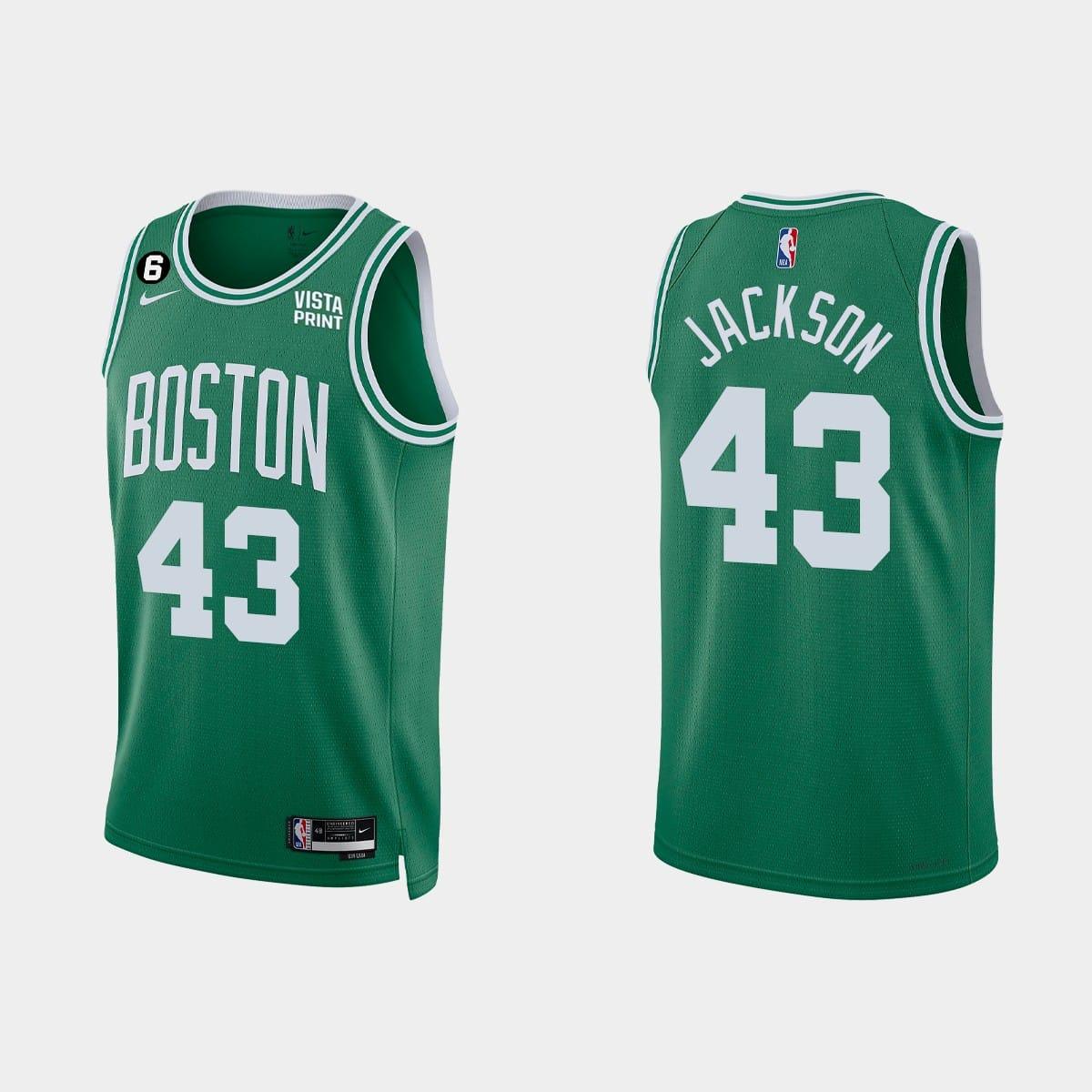 2022-23-boston-celtics-43-justin-jackson-icon-kelly-green-jersey