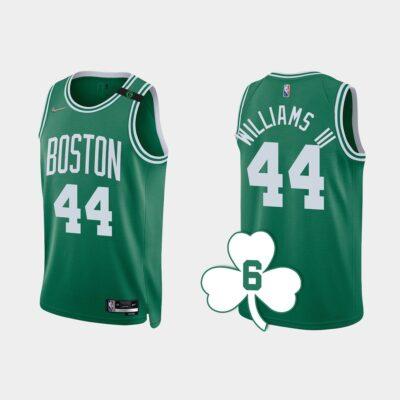 2022-23-Boston-Celtics-44-Robert-Williams-III-Kelly-Green-Retired-Number-Jersey