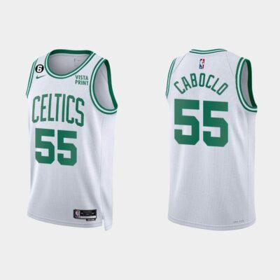 2022-23-Boston-Celtics-55-Bruno-Caboclo-Association-White-Jersey