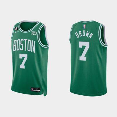 2022-23-Boston-Celtics-7-Jaylen-Brown-Icon-Kelly-Green-Jersey-
