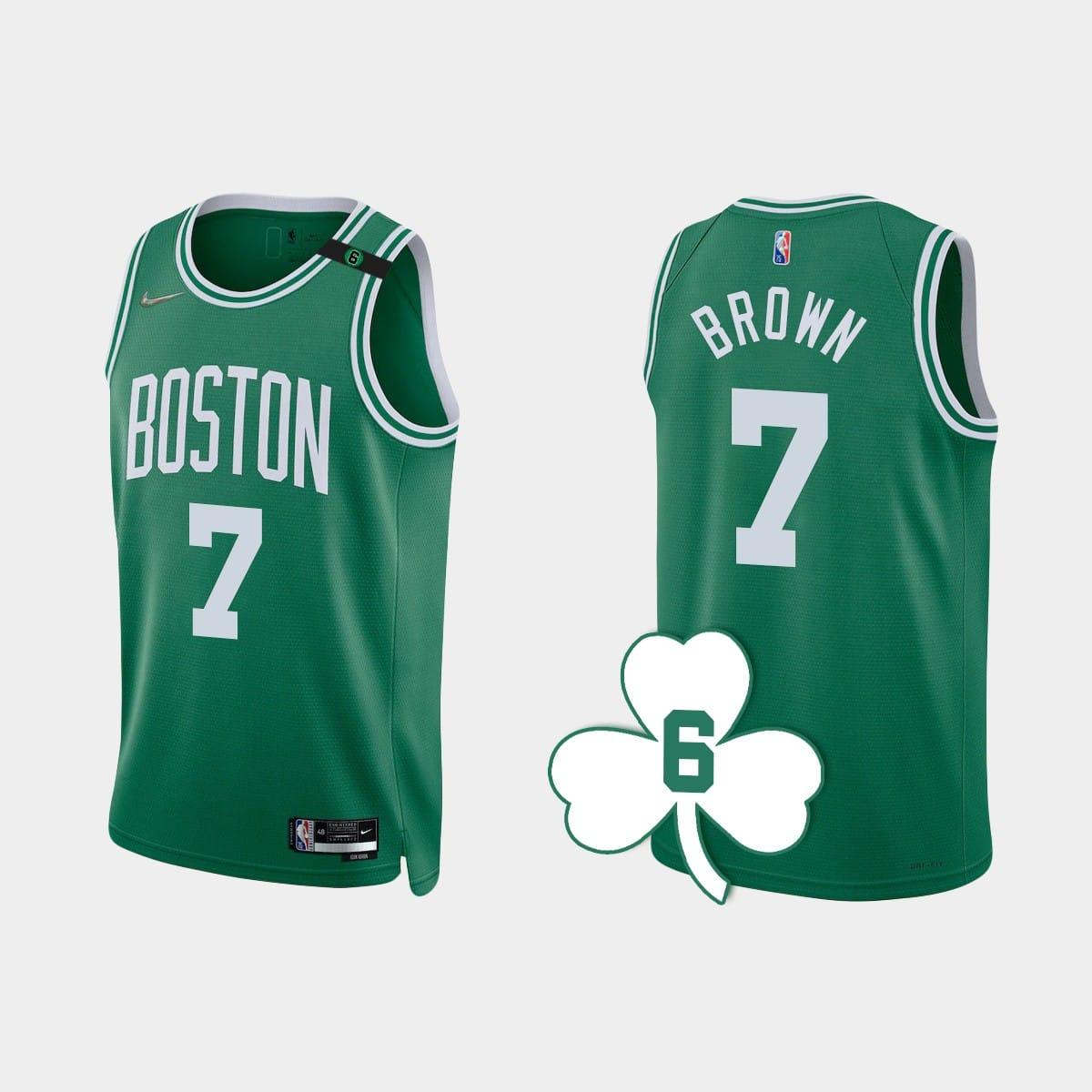 2022-23-boston-celtics-7-jaylen-brown-kelly-green-retired-number-jersey