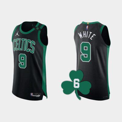 2022-23-Boston-Celtics-9-Derrick-White-Black-Authentic-Retired-Number-Jersey