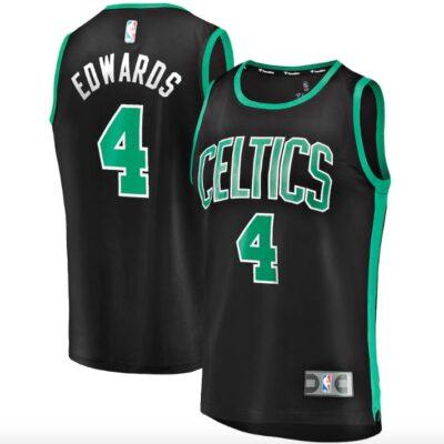 Boston-Celtics-4-Carsen-Edwards-Fast-Break-Replica-Player-Statement-Black-Jersey