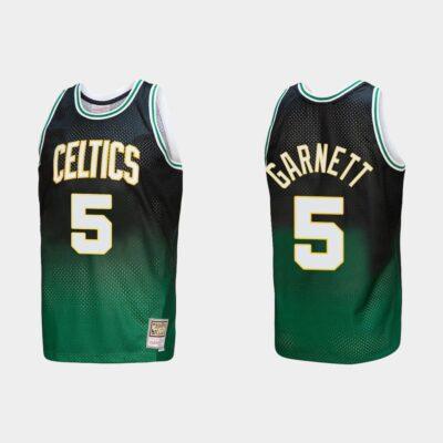 Boston-Celtics-5-Kevin-Garnett-Fadeaway-Kelly-Green-Black-Jersey