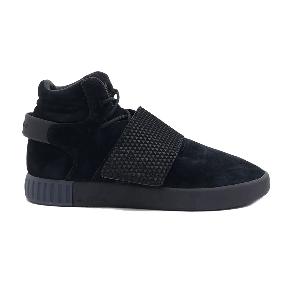 Кроссовки Adidas Tubular Invader Strap 'Black'