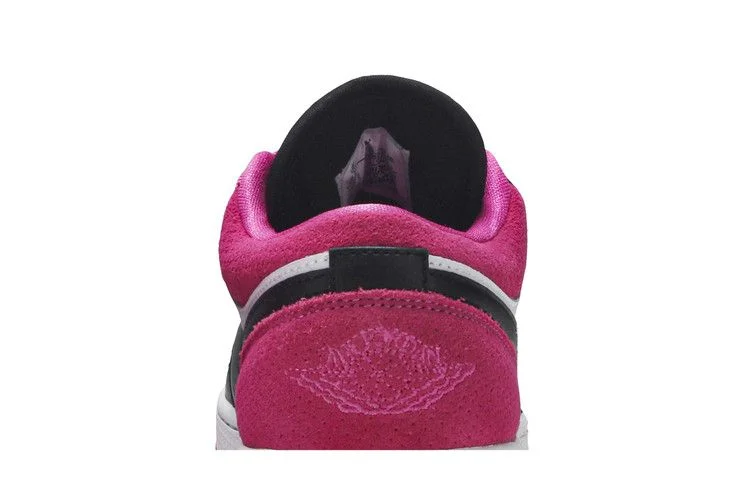 Кроссовки Air Jordan 1 Low SE GS 'Black Active Fuchsia'