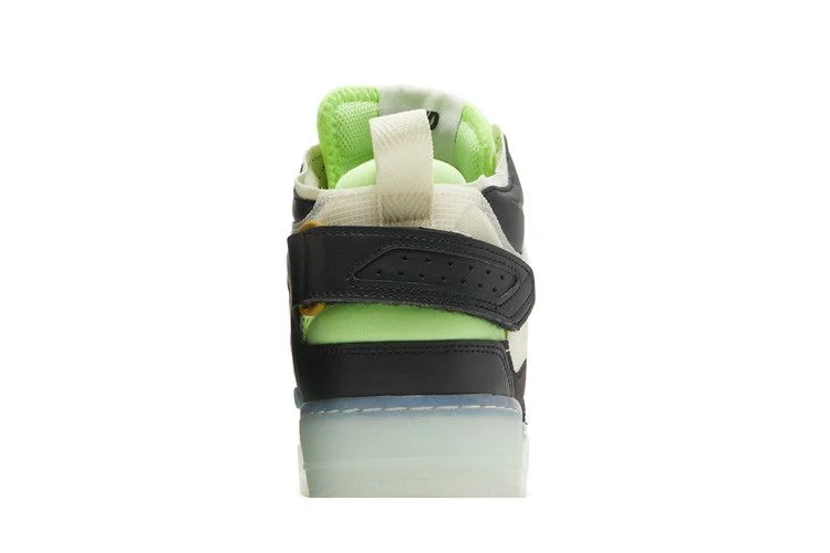 Кроссовки Nike Air Force 1 Mid React 'Black Neon'