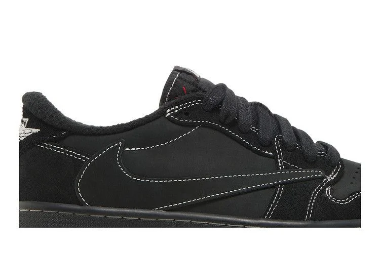 Кроссовки Travis Scott x Air Jordan 1 Retro Low OG SP 'Black Phantom'