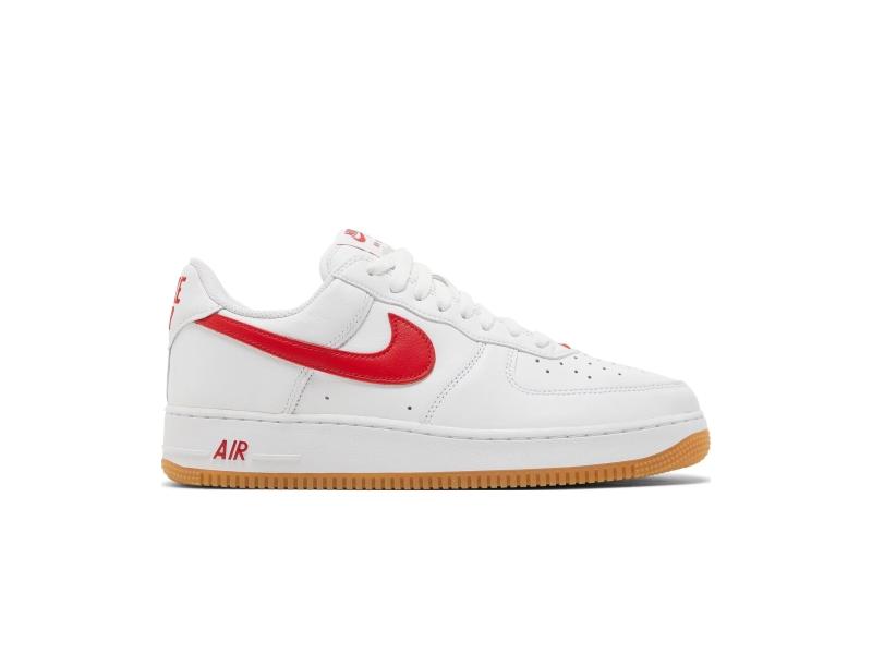 Nike Air Force 1 Low Color of the Month White University Red DJ3911 102