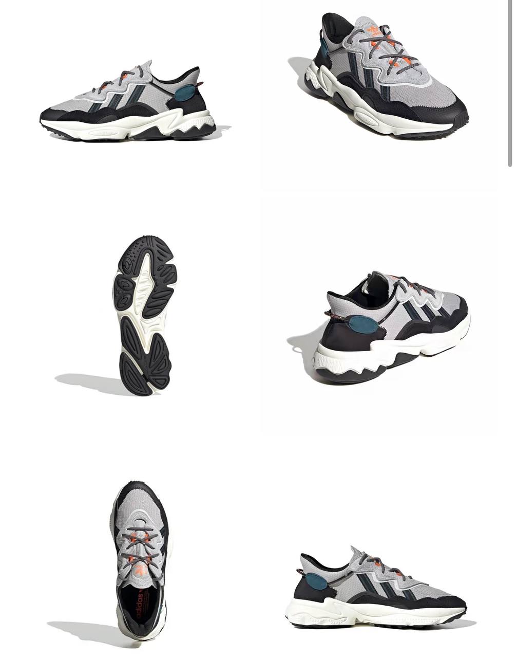 Кроссовки adidas Ozweego Grey Utility Green