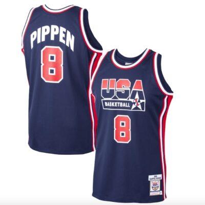 1992-Dream-Team-USA-Basketball-8-Scottie-Pippen-Mitchell-Ness-Authentic-Navy-Jersey-1