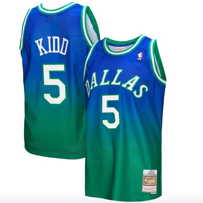 1994-95-dallas-mavericks-5-jason-kidd-mitchell-amp-ness-fadeaway-green-navy-jersey