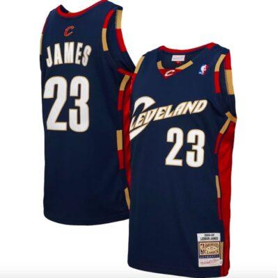 2007-08-Cleveland-Cavaliers-23-LeBron-James-Mitchell-Ness-Authentic-Navy-Jersey-1