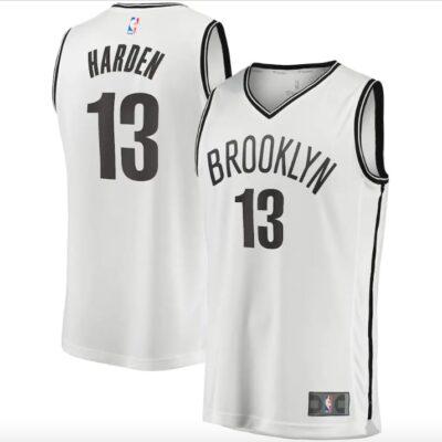 2020-21-Brooklyn-Nets-13-James-Harden-Fast-Break-Association-White-Jersey-1