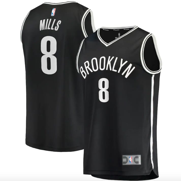 2021-22-brooklyn-nets-8-patty-mills-fast-break-icon-black-jersey