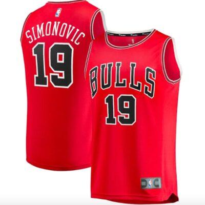 2021-22-Chicago-Bulls-19-Marko-Simonovic-Fast-Break-Icon-Red-Jersey-1
