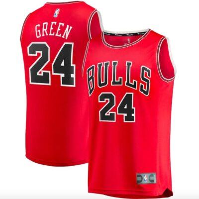 2021-22-Chicago-Bulls-24-Javonte-Green-Fast-Break-Icon-Red-Jersey-1