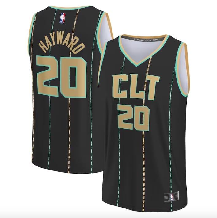 2022-23-charlotte-hornets-20-gordon-hayward-fast-break-city-black-jersey