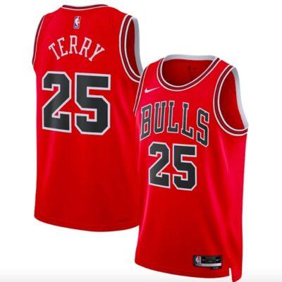 2022-NBA-Draft-First-Round-Pick-Chicago-Bulls-25-Dalen-Terry-Icon-Red-Jersey-1