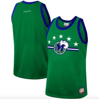 Dallas-Mavericks-Mitchell-Ness-Team-Heritage-Fashion-Green-Jersey-1