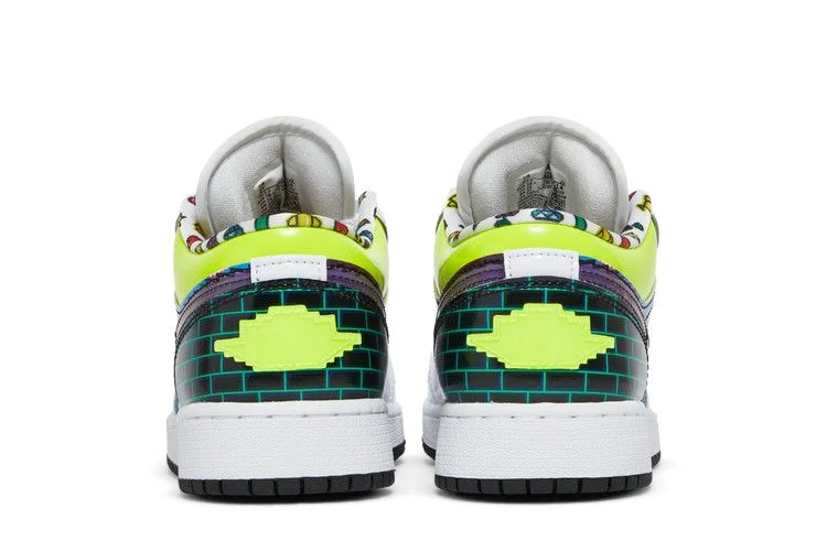 Кроссовки Air Jordan 1 Low GS 'Old School Gaming'