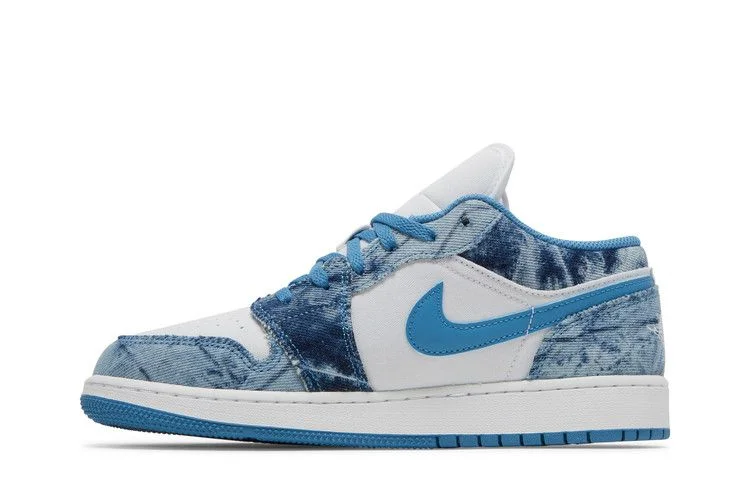 Кроссовки Air Jordan 1 Low GS 'Washed Denim'