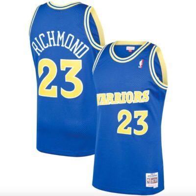 1990-91-Golden-State-Warriors-23-Mitch-Richmond-Mitchell-Ness-Royal-Jersey-1