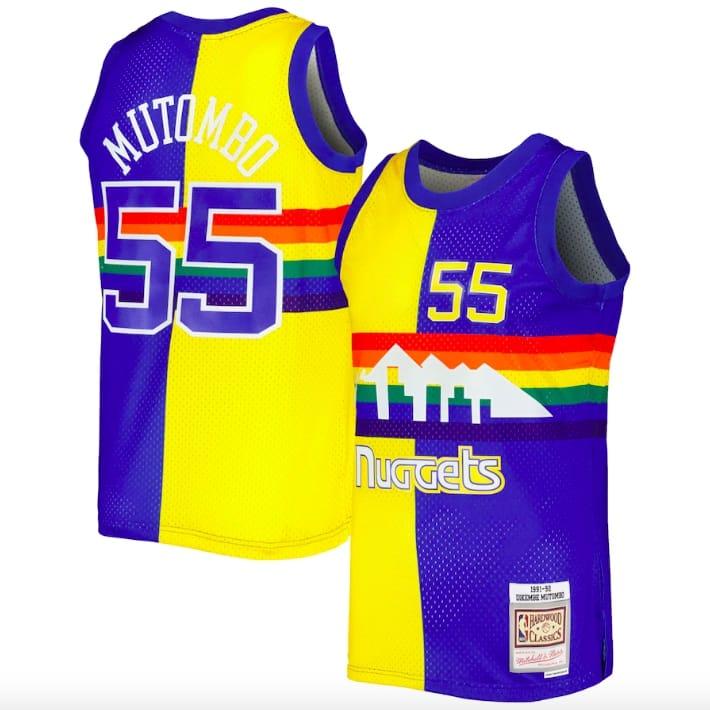 1991-92-denver-nuggets-55-dikembe-mutombo-mitchell-amp-ness-split-royal-gold-jersey