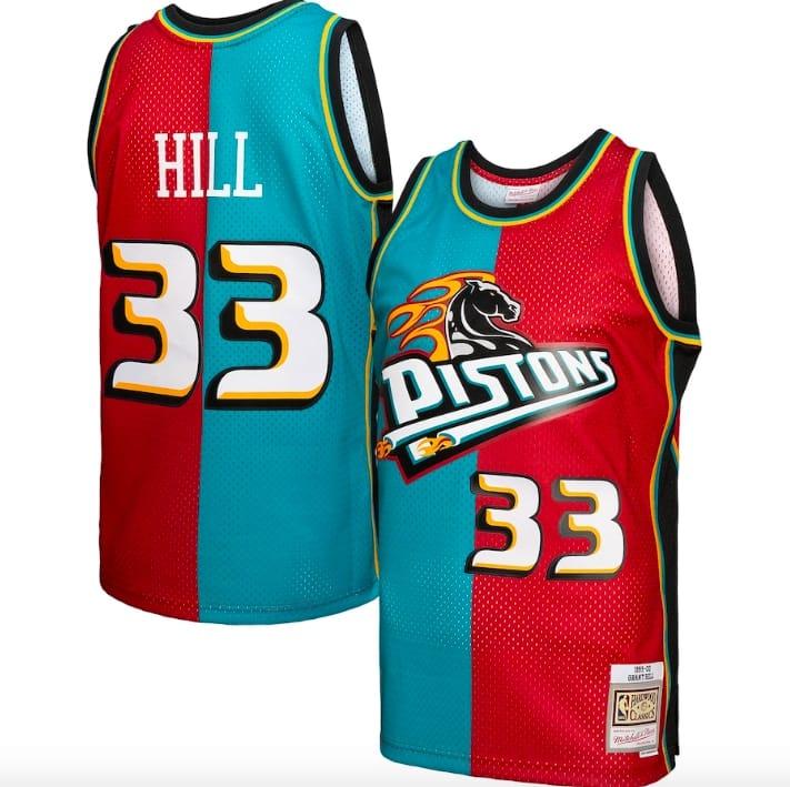 1999-00-detroit-pistons-33-grant-hill-mitchell-amp-ness-split-teal-red-jersey