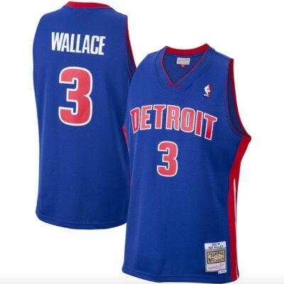 2003-04-Detroit-Pistons-3-Ben-Wallace-Mitchell-Ness-Swingman-Blue-Jersey-1