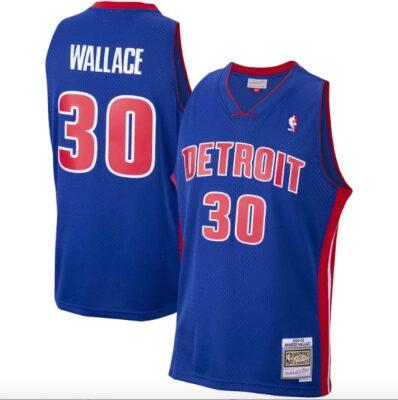 2003-04-Detroit-Pistons-30-Rasheed-Wallace-Mitchell-Ness-Royal-Jersey-1