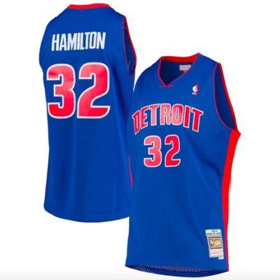 2003-04-Detroit-Pistons-32-Richard-Hamilton-Mitchell-Ness-Blue-Jersey-1