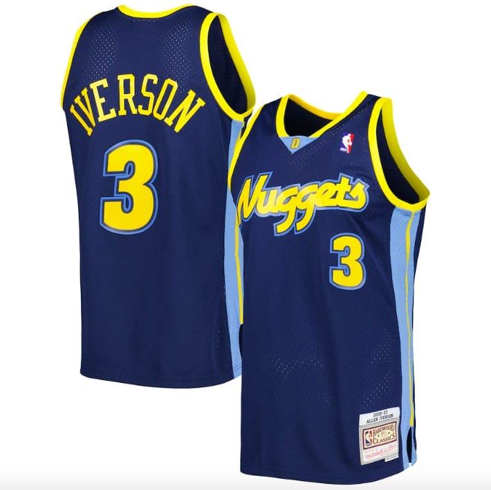 2006-07-denver-nuggets-3-allen-iverson-mitchell-amp-ness-swingman-navy-jersey